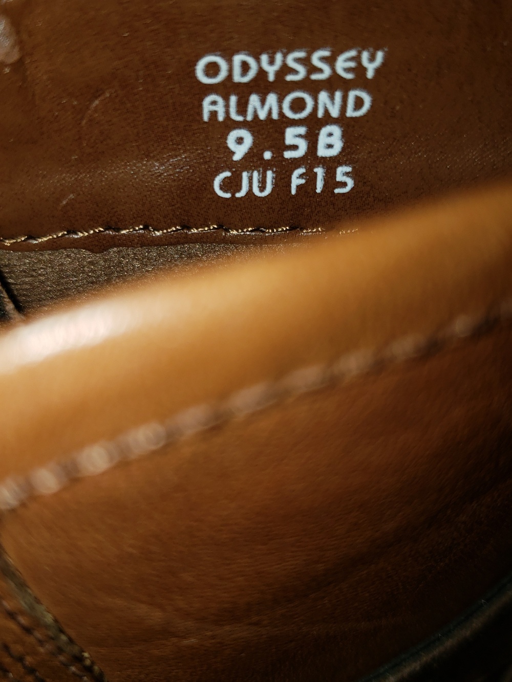 💘🖤EARTH ODYSSEY HEELED ANKLE BOOTS BOOTIES ALMOND LEATHER WITH BUCKLE 9.5/41 - Picture 10 of 10